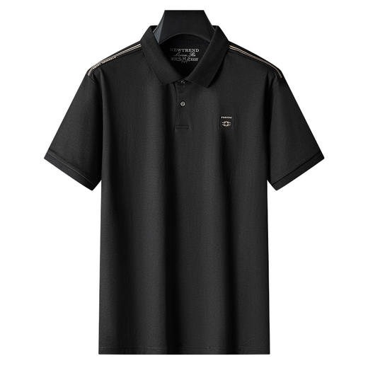 【棉质】【DPS】大依优型大码短袖POLO衫加肥大码夏季男装半袖体恤p上衣服肥佬时尚休闲翻领 商品图4