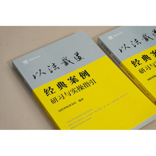 以法载道：经典案例研习与实操指引 国浩律师事务所编著 法律出版社 商品图3