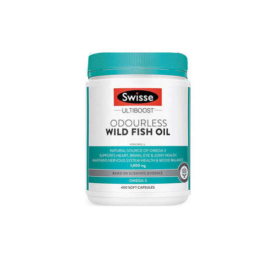 【保税仓】Swisse野生深海鱼油400粒无腥高含量1000mg 商品图0