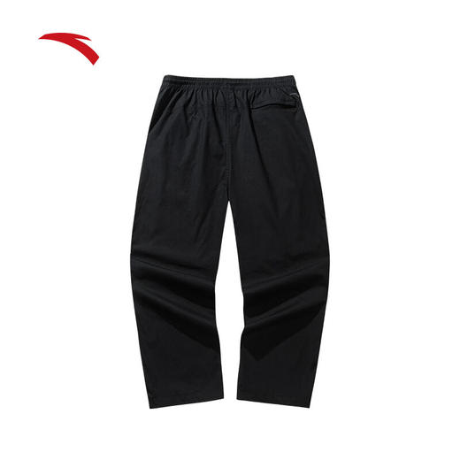 安踏欧文系列 男女夏季新款宽松梭织休闲长裤阔腿直筒卫裤172521503 商品图1