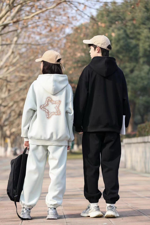 【必败榜 -青少连帽卫衣】大宽版 青少 连帽不加绒卫衣 多款 平纹 卫衣 商品图10