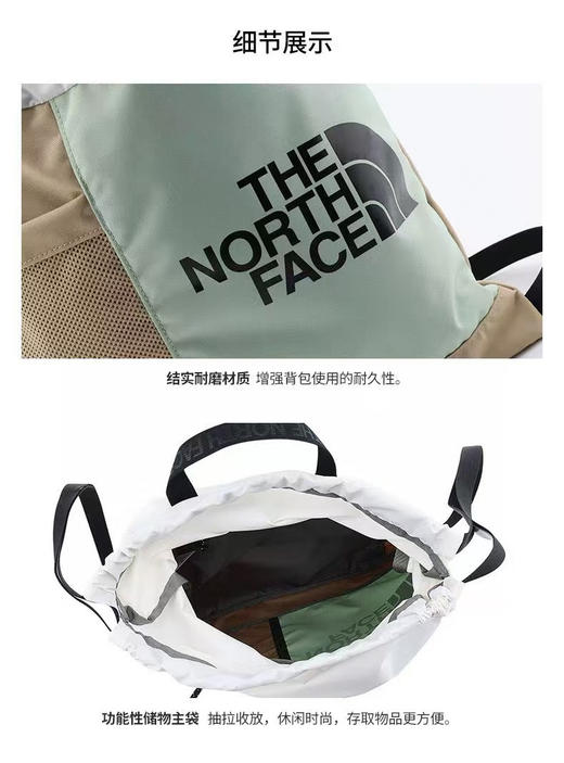 原单正品北面新款BOZER系列抽绳背包
推荐这款哟，配色很好看
25年新款包包，容量16升
抽绳式户外轻便收纳双肩包🎒，太适合户外了！
只有几十个 商品图3
