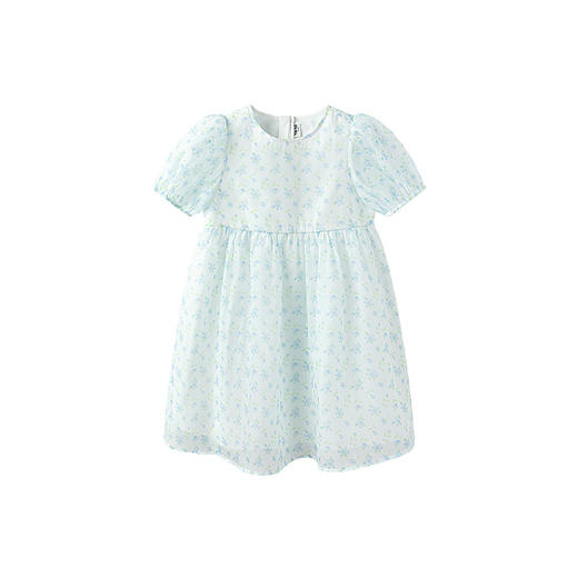 森马儿童连衣裙新款法式田园风小清新甜美碎花裙夏季女童裙子 商品图4