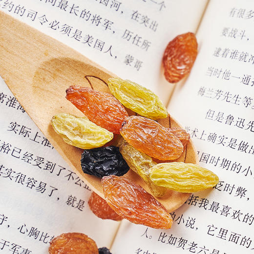 【鲜记】三色葡萄干 468g 博士帽罐装 商品图7