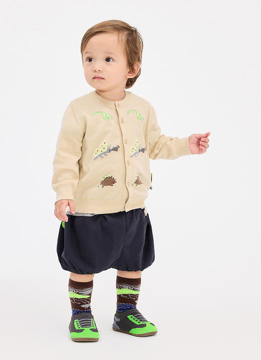 Jnby  25年春款  短款开襟针织衫 YP3310670 商品图5