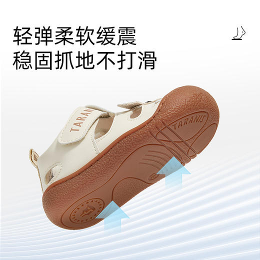 泰兰尼斯夏季婴幼儿步前鞋男童透气学步童鞋机能鞋女宝宝防滑凉鞋  T07B5B5702 商品图3