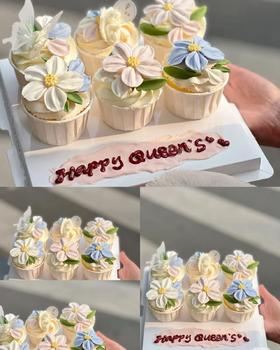 女神节|6粒纸杯蛋糕