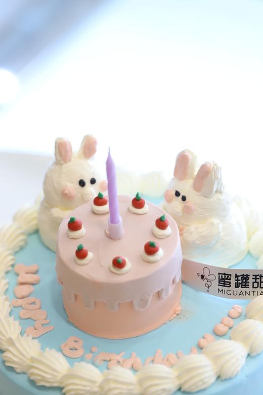 蓝色复古蛋糕 商品图1