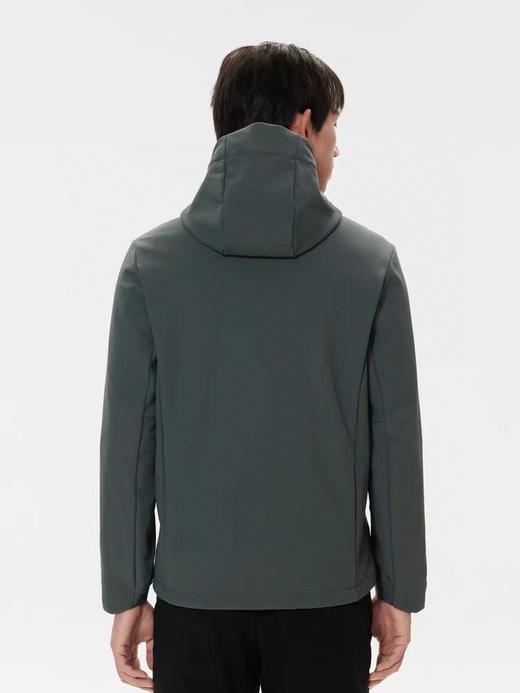 春款KL男士复合连帽拉绒软壳外套 商品图8