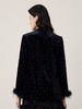 3楼FEXATA服饰(新百购) 时髦烫钻丝绒西装外套 商品缩略图2