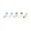 【5双装】迷你巴拉男女童亲肤无骨透气袜子宝宝棉弹袜不勒脚 商品缩略图4