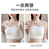雅黛丽【大胸显小 防滑抹胸】性感蕾丝文胸镂空美背调整型内衣两穿式肩带 商品缩略图1