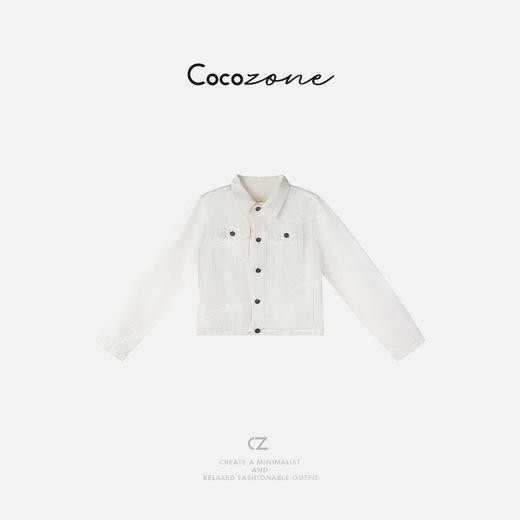 COCO ZONE 25新款休闲显瘦单排扣翻领长袖外套ACD1A0308 商品图0