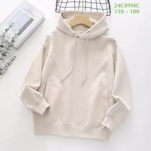 【必败榜 -青少连帽卫衣】大宽版 青少 连帽不加绒卫衣 多款 平纹 卫衣 商品图8