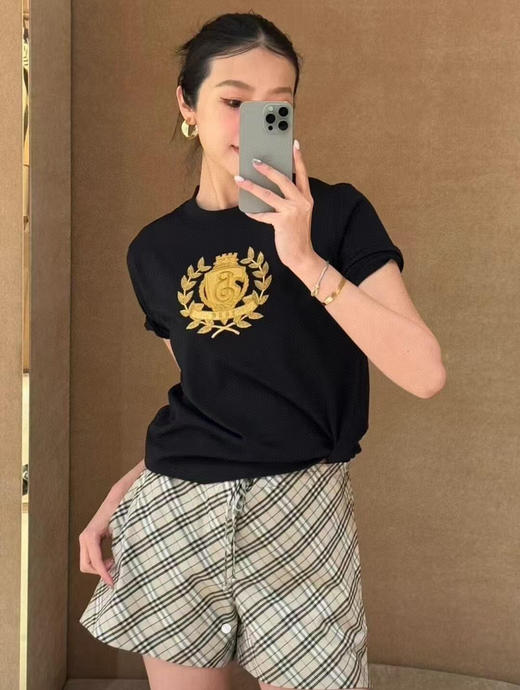 BBR 金叶徽标圆领短袖 商品图3