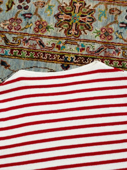 Fortela 红白条水手T恤 商品图7