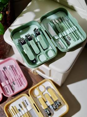 【品牌直发】13件套💰23.9❗Trees&wind 雪糕盒指甲刀修容套装丨官网💰96！甲&面&耳&多方位清洁，一盒到位❗✅不锈钢+高硬度进口碳钢，德系精工 ✅轻松剪硬甲