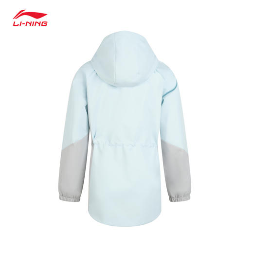 【M断码】李宁健身系列女子防风透湿宽松运动风衣AFDV060 DS【库存有限，如无货将做退款，介意慎拍】 商品图1