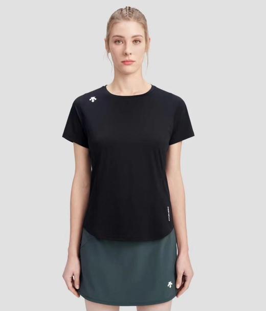 点此购买 迪桑特夏季经典款丝光棉小标女士速干短袖T恤 LY 310374 商品图4