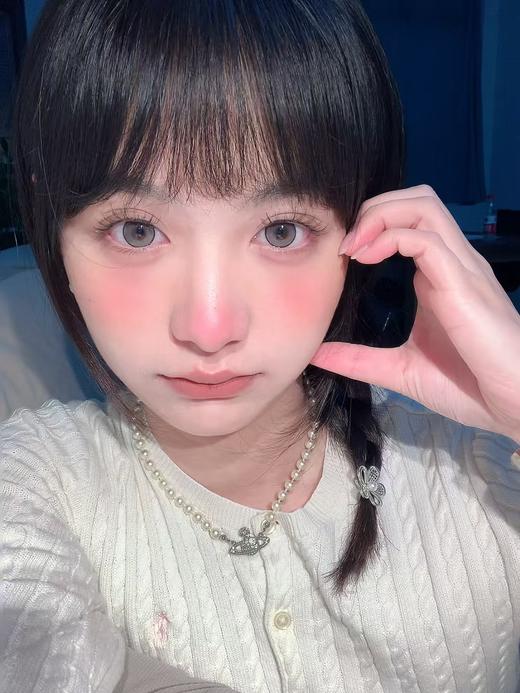 【中直径】4YOUTHCON-牛奶泡芙灰-14.2mm【年抛 0-800度 无525/575】 商品图1