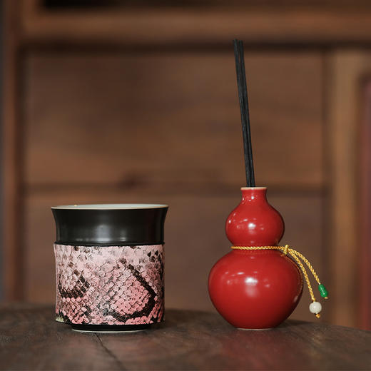 纳福咖啡杯&葫芦香薰 龙泉青瓷非遗工坊出品 商品图0
