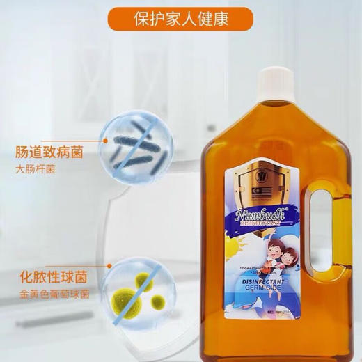 马来西亚进口 南堡Numbudh消毒液1.2L 商品图2