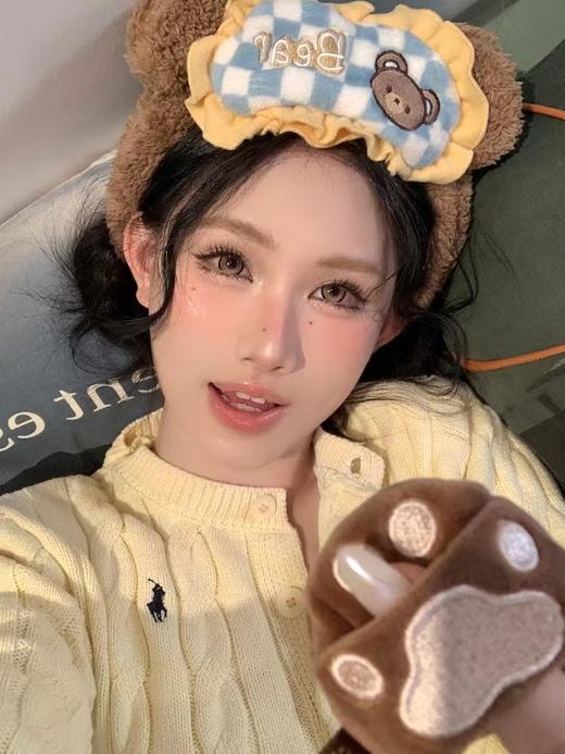 【大直径】4YOUTHCON-发光芝士棕-14.5mm【年抛 0-800度 无525/575】 商品图6