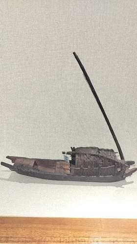 一帆风顺摆件/小叶紫檀35*31cm