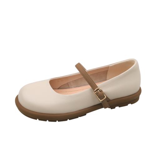 Safiya/索菲娅2025早春漫舞·学院风休闲一字带浅口JK玛丽珍小皮鞋 SFD1111402 商品图6