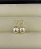 8mm-9mm akoya耳钉 商品缩略图0
