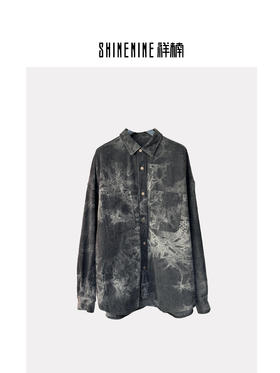 W439325339个性水洗牛仔衬衫