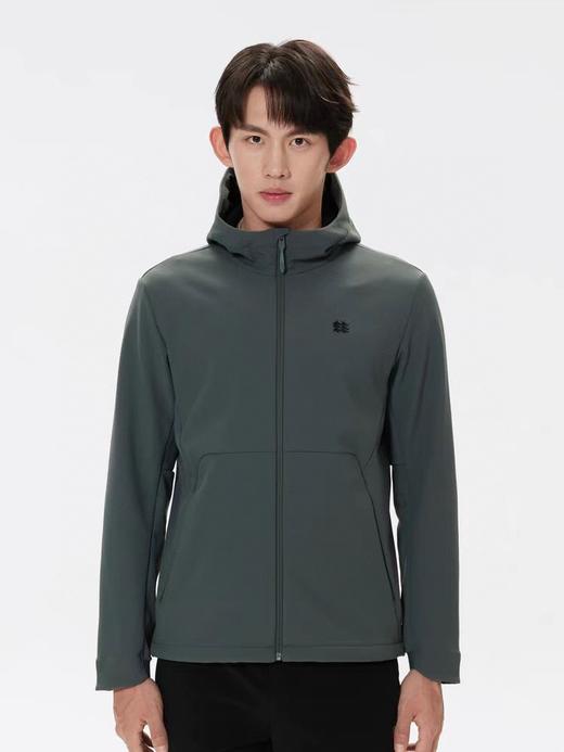 春款KL男士复合连帽拉绒软壳外套 商品图4