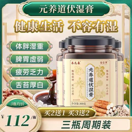 元养道伏湿膏 300g/瓶 商品图0