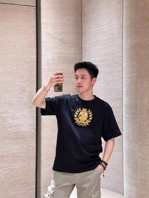 BBR 金叶徽标圆领短袖 商品图1