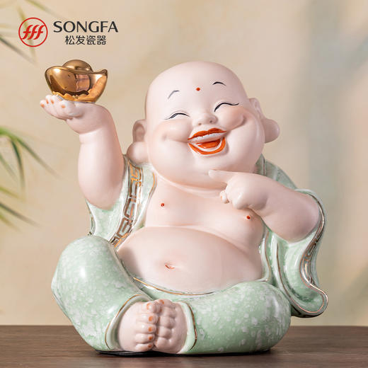 指定发财沙弥摆件 商品图2
