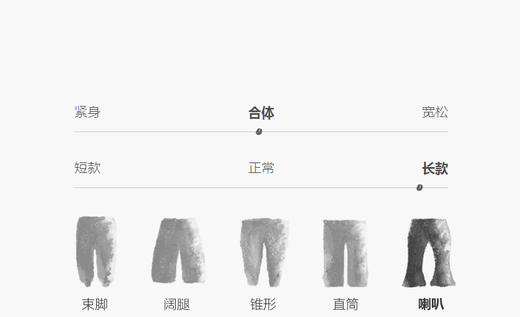 jnby   25年春款  牛仔七分裤  1P3E10220 商品图3