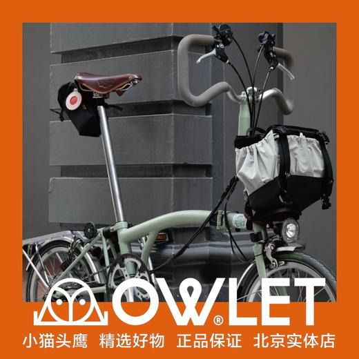 Practico Arte 小布折叠自行车车头包 菜篮子 商品图2
