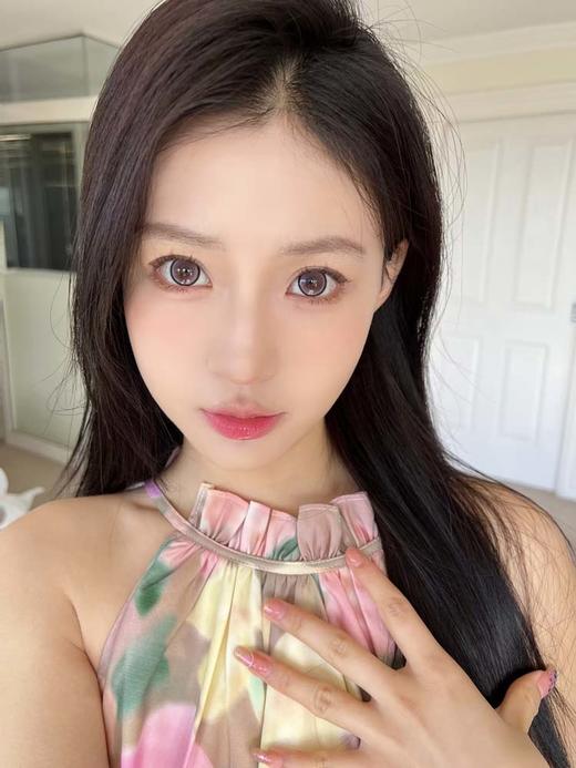 flowercolor 半年抛美瞳 冰莓布丁 直径14.5mm着色13.9mm 商品图4