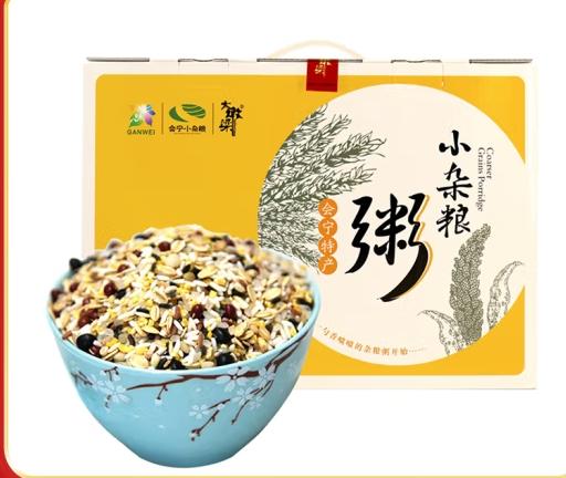 大墩梁 小杂粮粥 多种杂粮组合 熬粥煮饭 会宁特产 甘肃小杂粮 2.01kg*1礼盒装 商品图0
