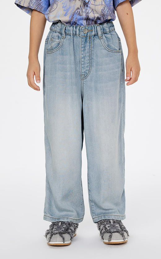 Jnby  25年春款  牛仔长裤  1P3E11240 商品图3