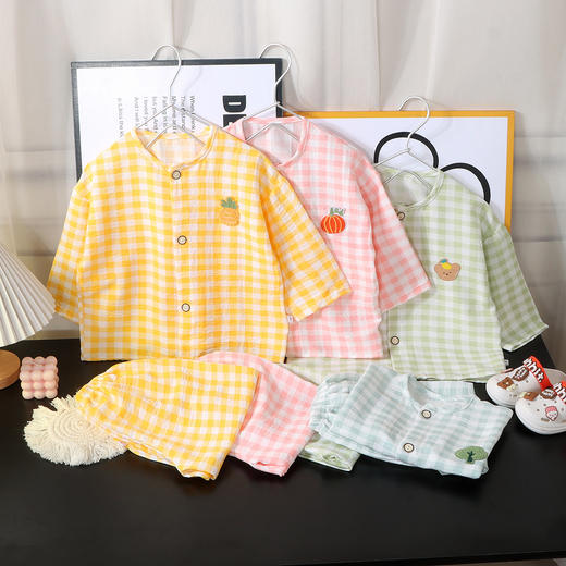 【39.9元疯狂任选2套】🌈云朵般柔软!男女童卡通家居服❤️春秋夏全搞定，宝妈必囤!聚 商品图0