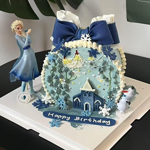 冰雪公主奶油蛋糕 商品图1