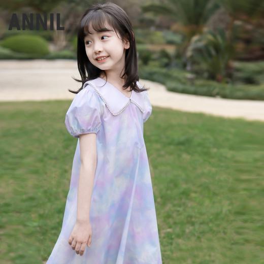 女童短袖连衣裙夏季新款安奈儿童装EG523103 商品图2
