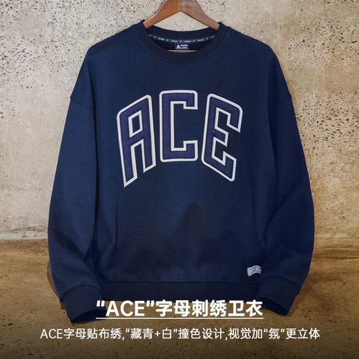 【摇粒绒内里 保暖UP】字母刺绣加绒卫衣 商品图2