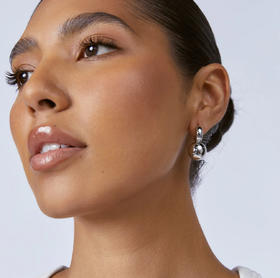 ZAHAR MAE EARRINGS - silver