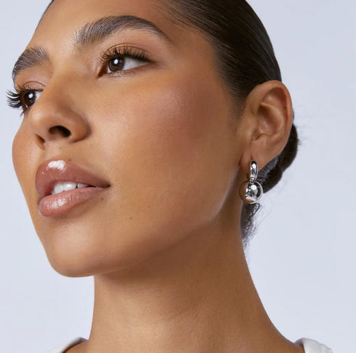 ZAHAR MAE EARRINGS - silver 商品图0
