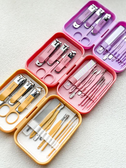 【品牌直发】13件套💰23.9❗Trees&wind 雪糕盒指甲刀修容套装丨官网💰96！甲&面&耳&多方位清洁，一盒到位❗✅不锈钢+高硬度进口碳钢，德系精工 ✅轻松剪硬甲 商品图2