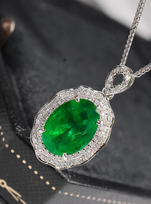 2.58ct刻面祖母绿吊坠 商品图1