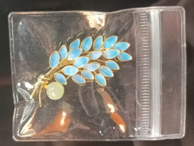 花丝镶嵌(翡翠珠胸针）