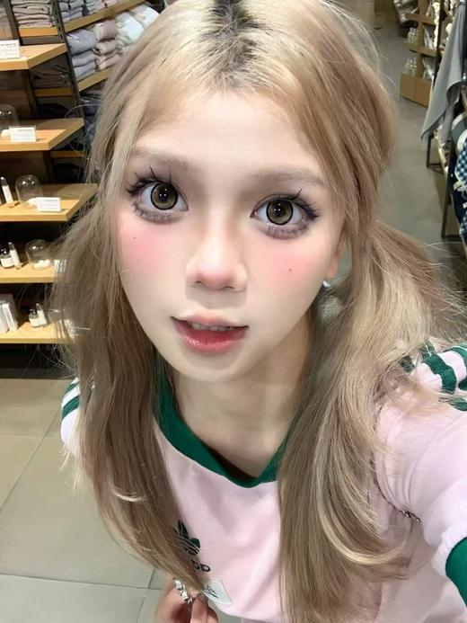 【大直径】4YOUTHCON-发光芝士棕-14.5mm【年抛 0-800度 无525/575】 商品图8